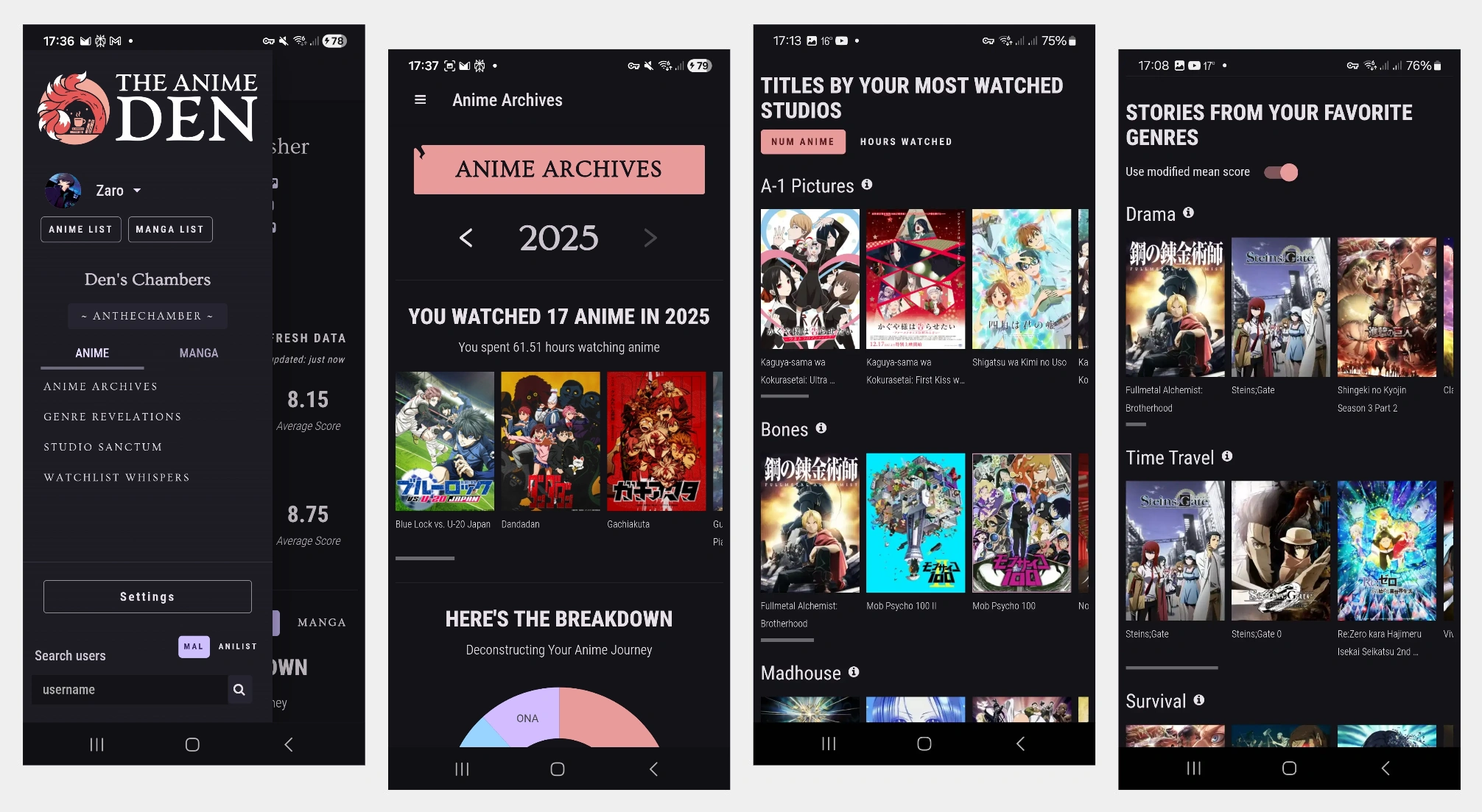 Mobile App Screenshots